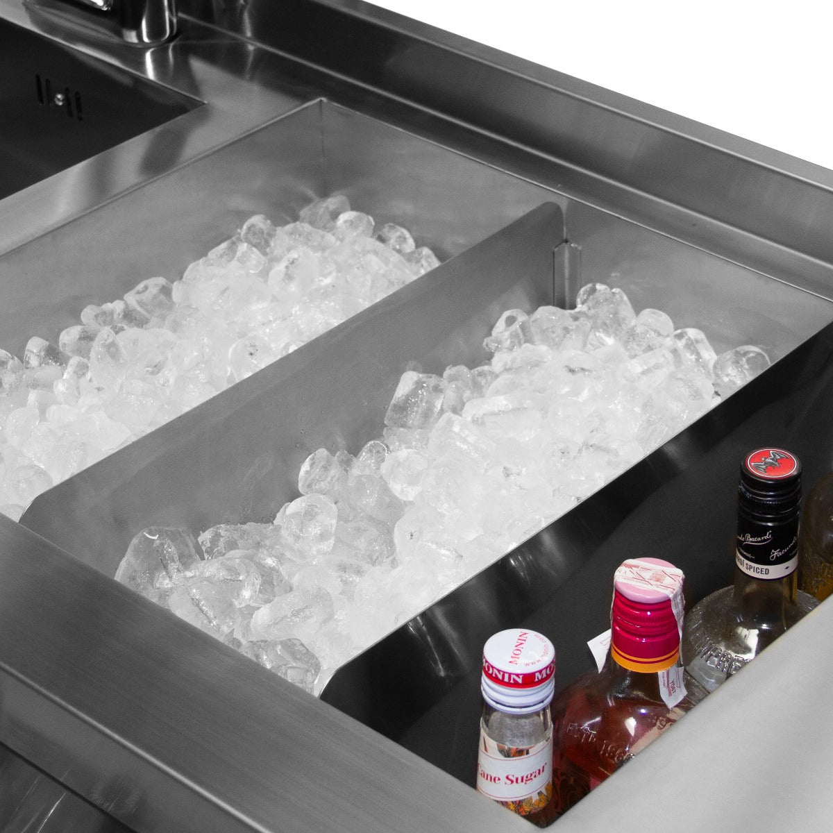 Q-Rax Apparecchi ristorazione Bancone Postazione Barman inox argento