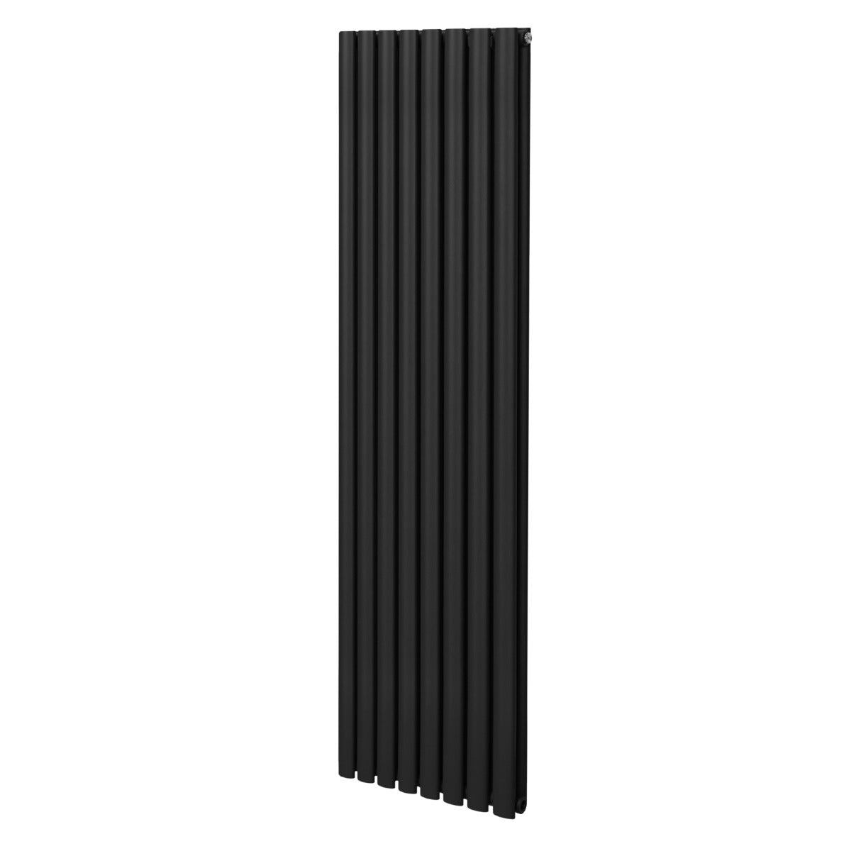 Q-Rax Radiatore a Colonna Ovale 1800x480 mm Nero Acciaio