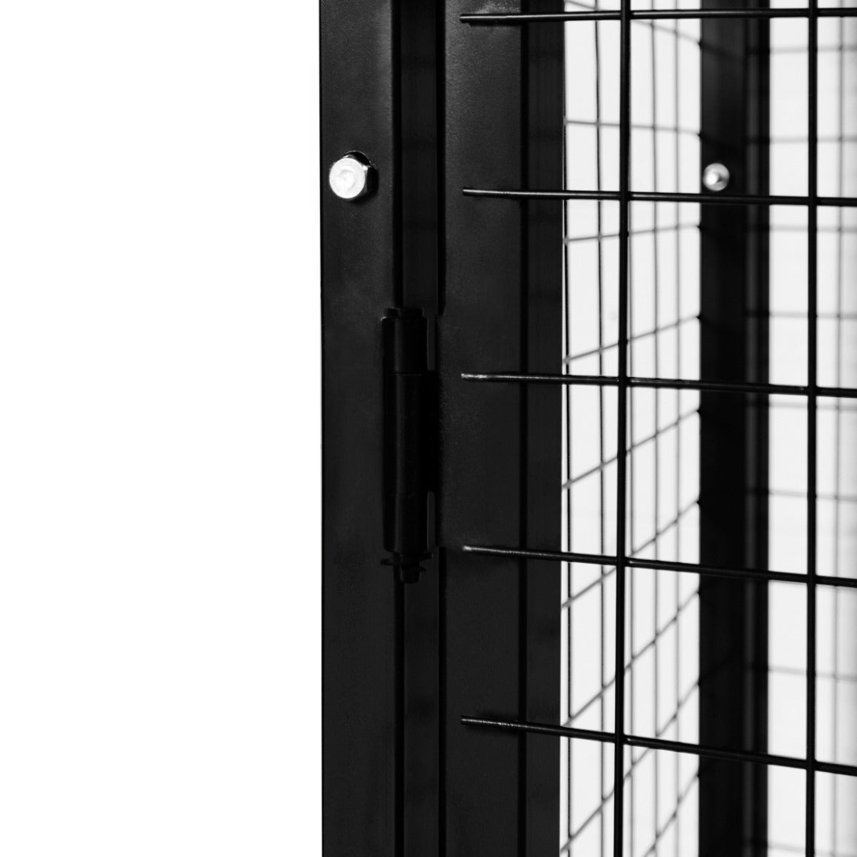 Q-Rax Gabbia Rete Bombole Gas 184x116x57 cm Zincata