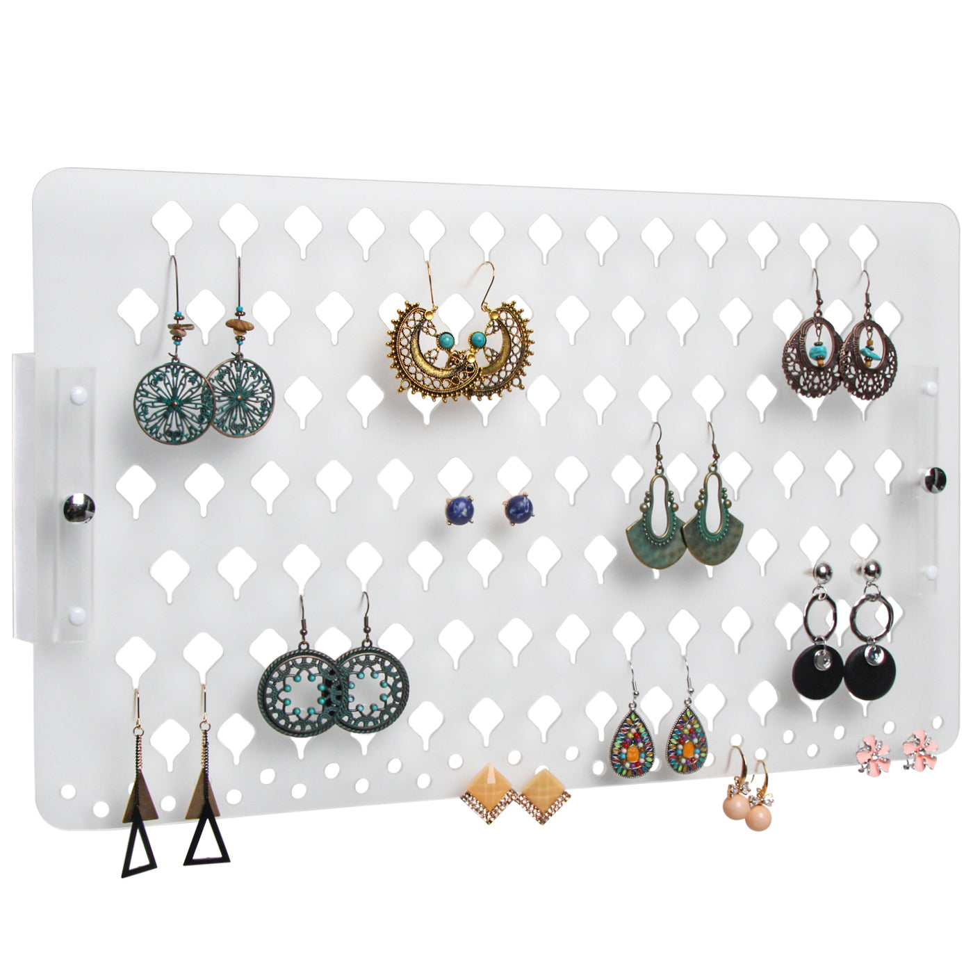 Jackcube Design espositore orecchini parete acrilico 94 fori