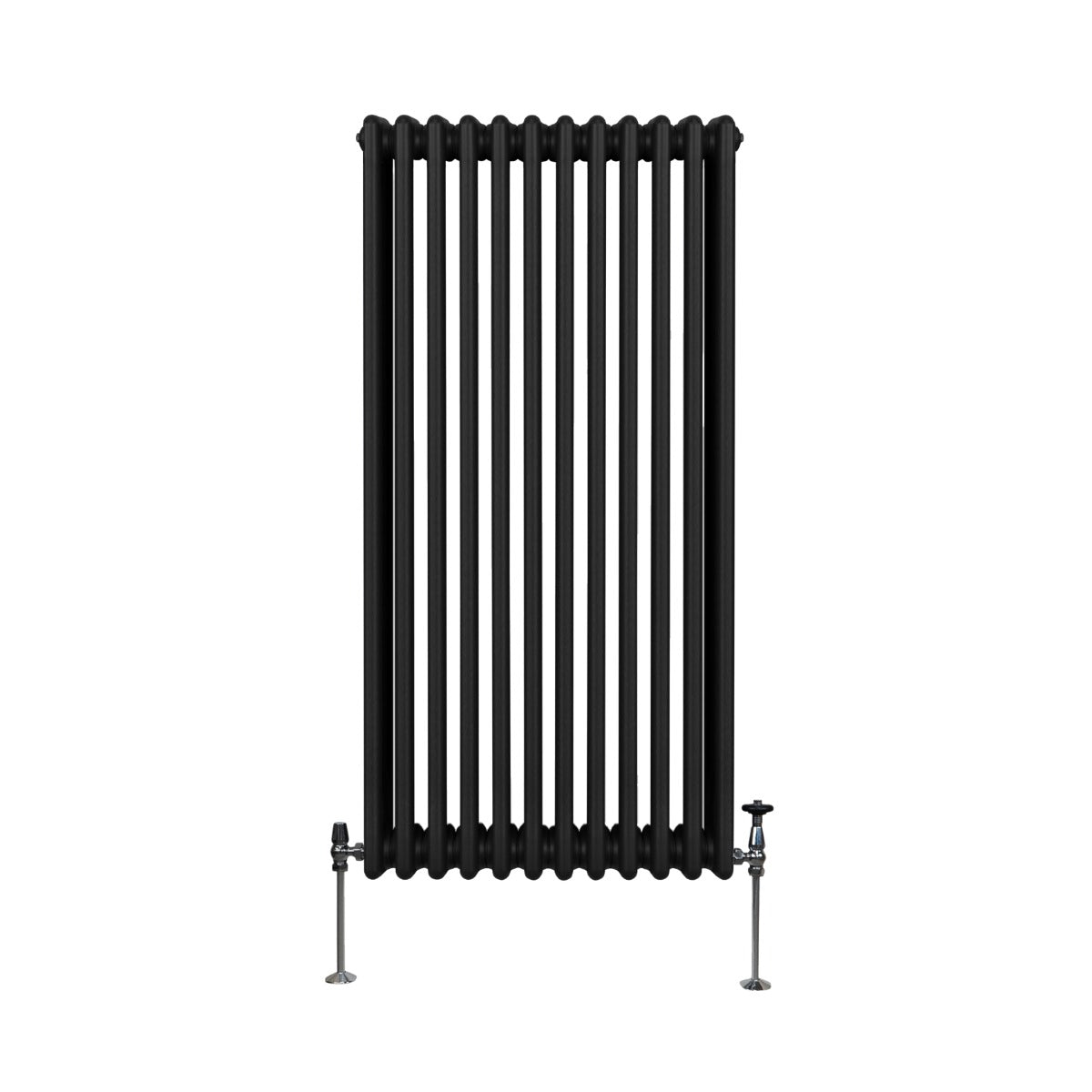 Q-Rax Radiatore 3 Colonne 1500x562 mm Nero Acciaio