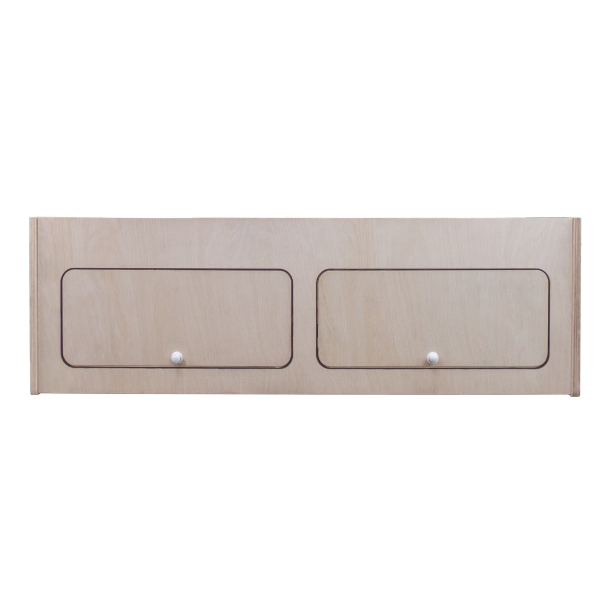 Q-Rax Armadio Pensile Camper Compensato 80x25x25cm 2 Ante