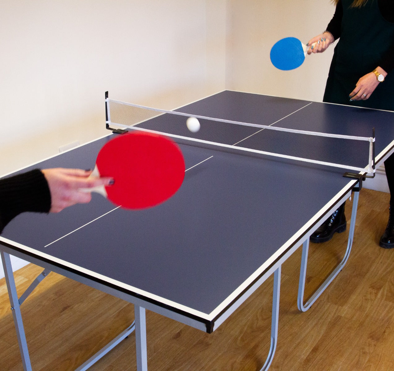 Q-Rax Tavolo Ping Pong Pieghevole Kit MDF 181 cm