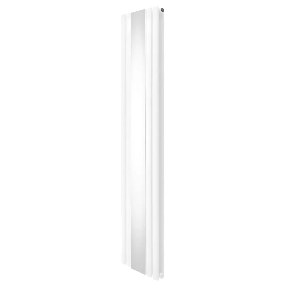Q-Rax Radiatore Specchio 1800x380 mm Bianco Verticale