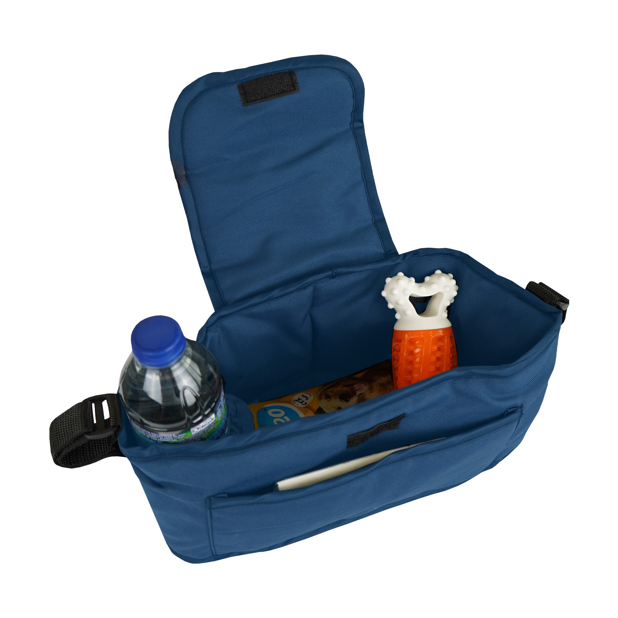 Q-Rax Borsa Organizer Passeggino Animali Blu Navy Oxford
