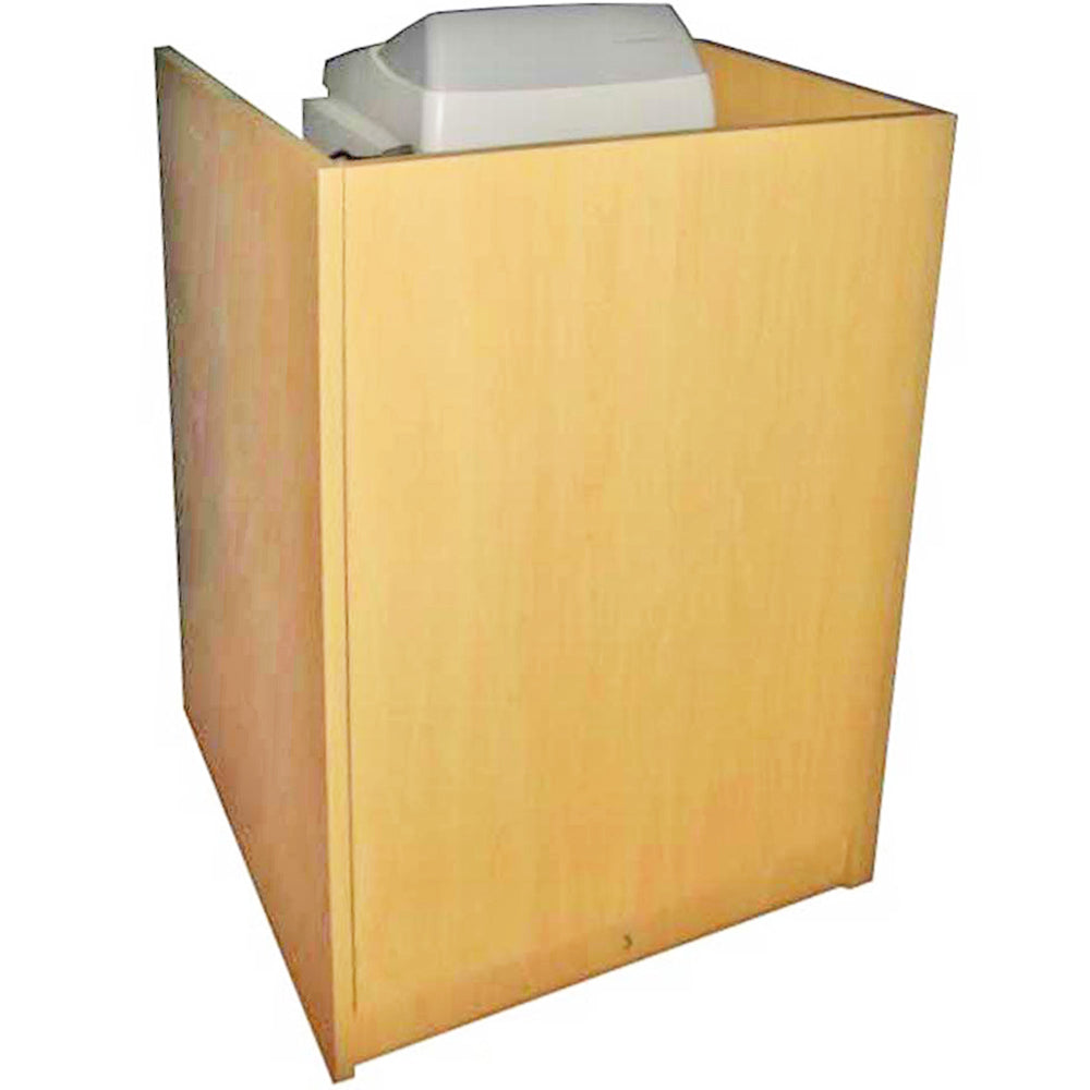 Q-Rax Banconi da Negozio TB60 Banco Cassa Acero 60 cm