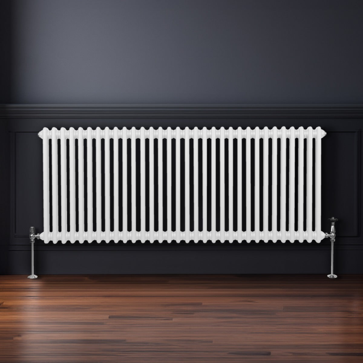 Q-Rax Radiatori Tradizionali 600x1462 Termosifone 2 Colonne Bianco