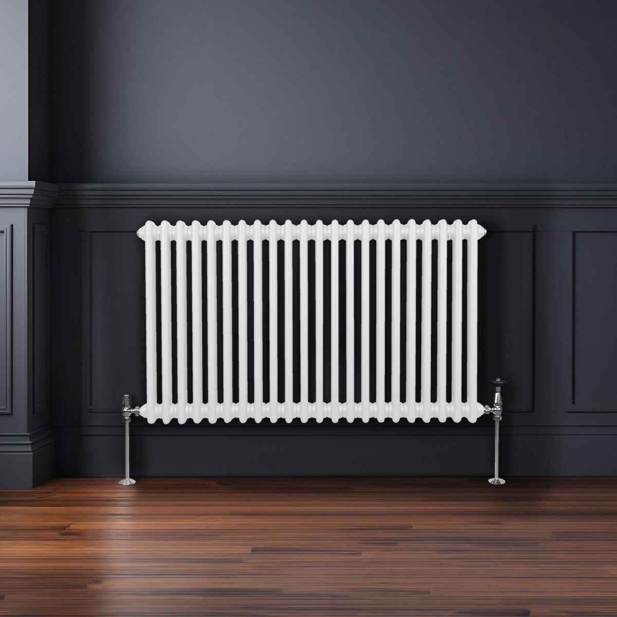 Q-Rax Radiatore Orizzontale 600x1012 Bianco a 2 Colonne