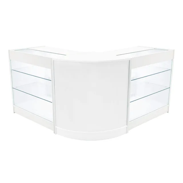 Q-Rax Helios Set Banconi LED 2x K900 + CM60 Angolare Bianco