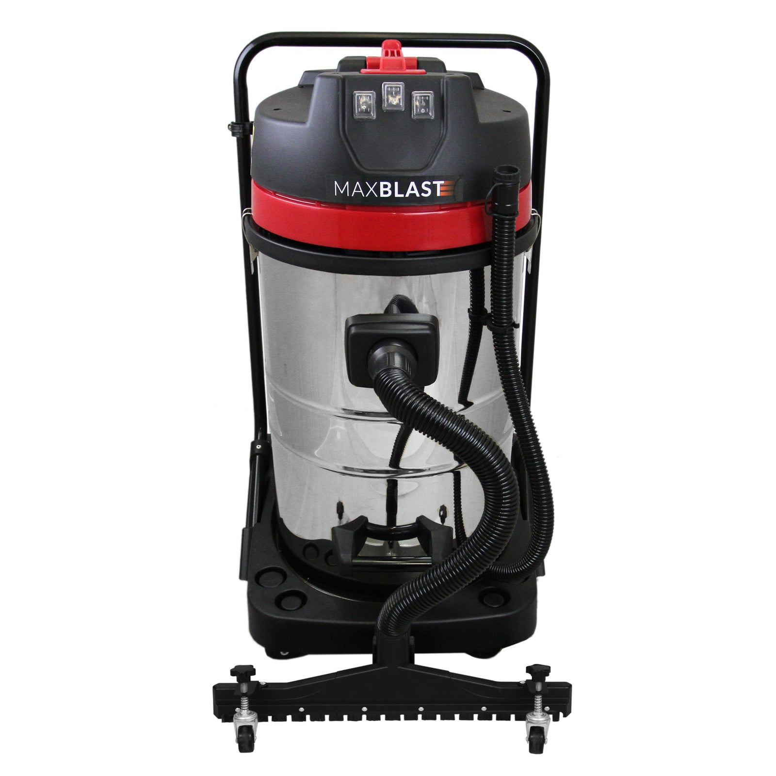 Q-Rax Accessorio aspirapolvere pavimenti 80L nero ABS