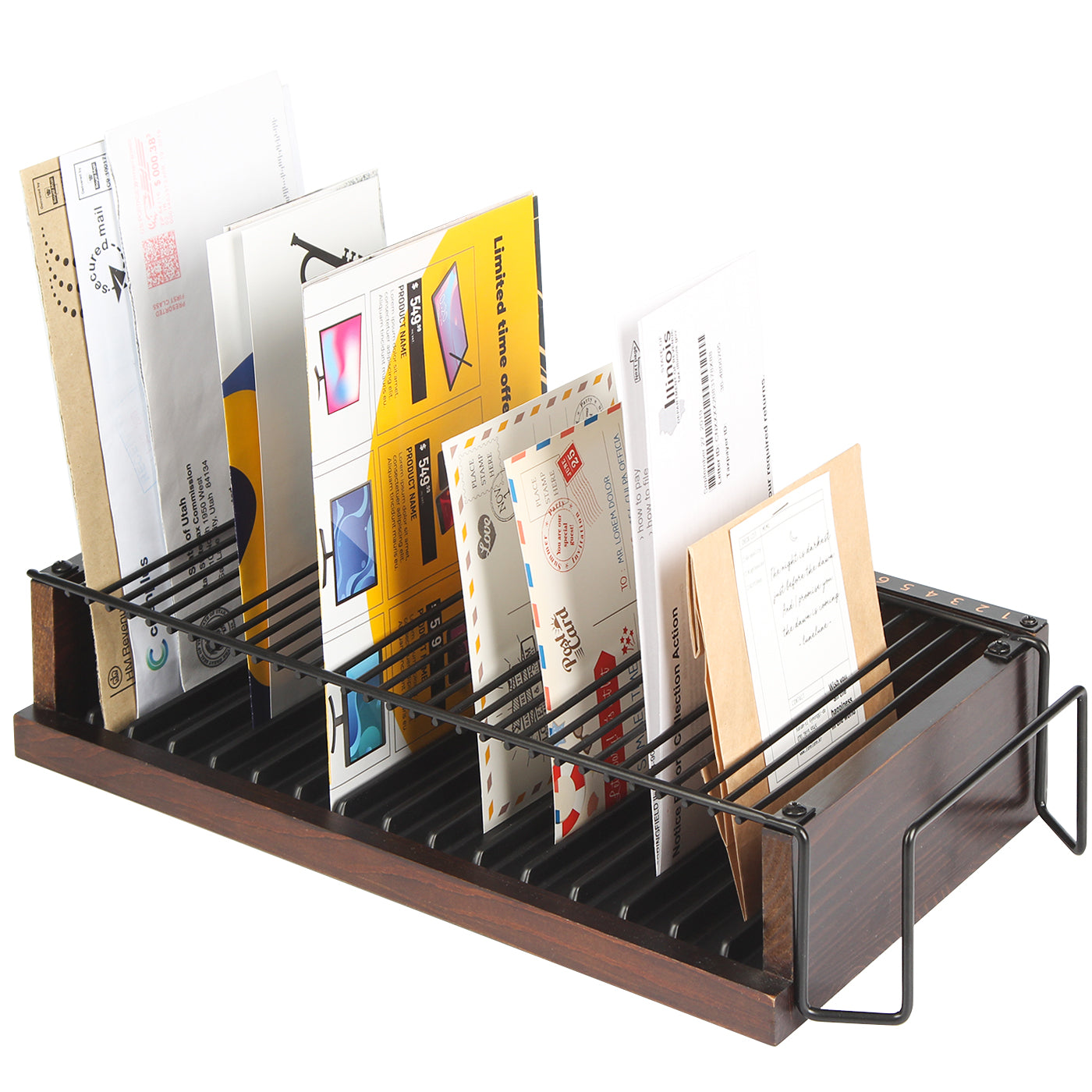 Jackcube Design Home Office Organizer Scrivania 31 Scomparti Legno