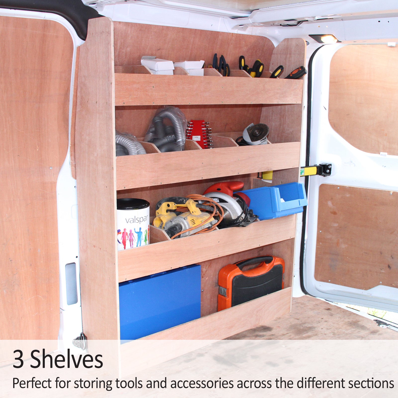 Q-Rax Scaffale Furgone Ford Transit scaffale garage 102 cm