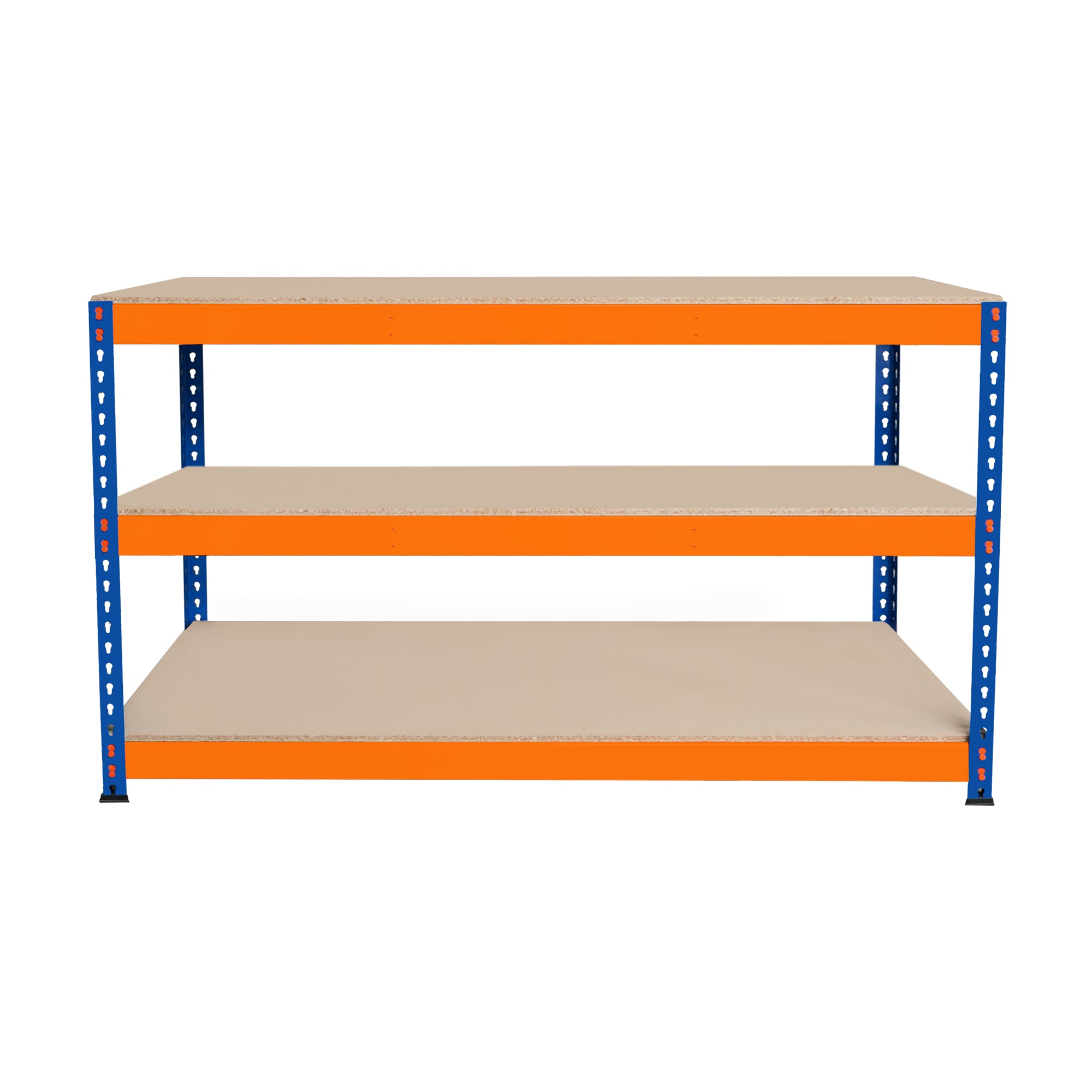 Q-Rax S-Rax 150x60x90 Banco Lavoro 3 Ripiani 300 kg
