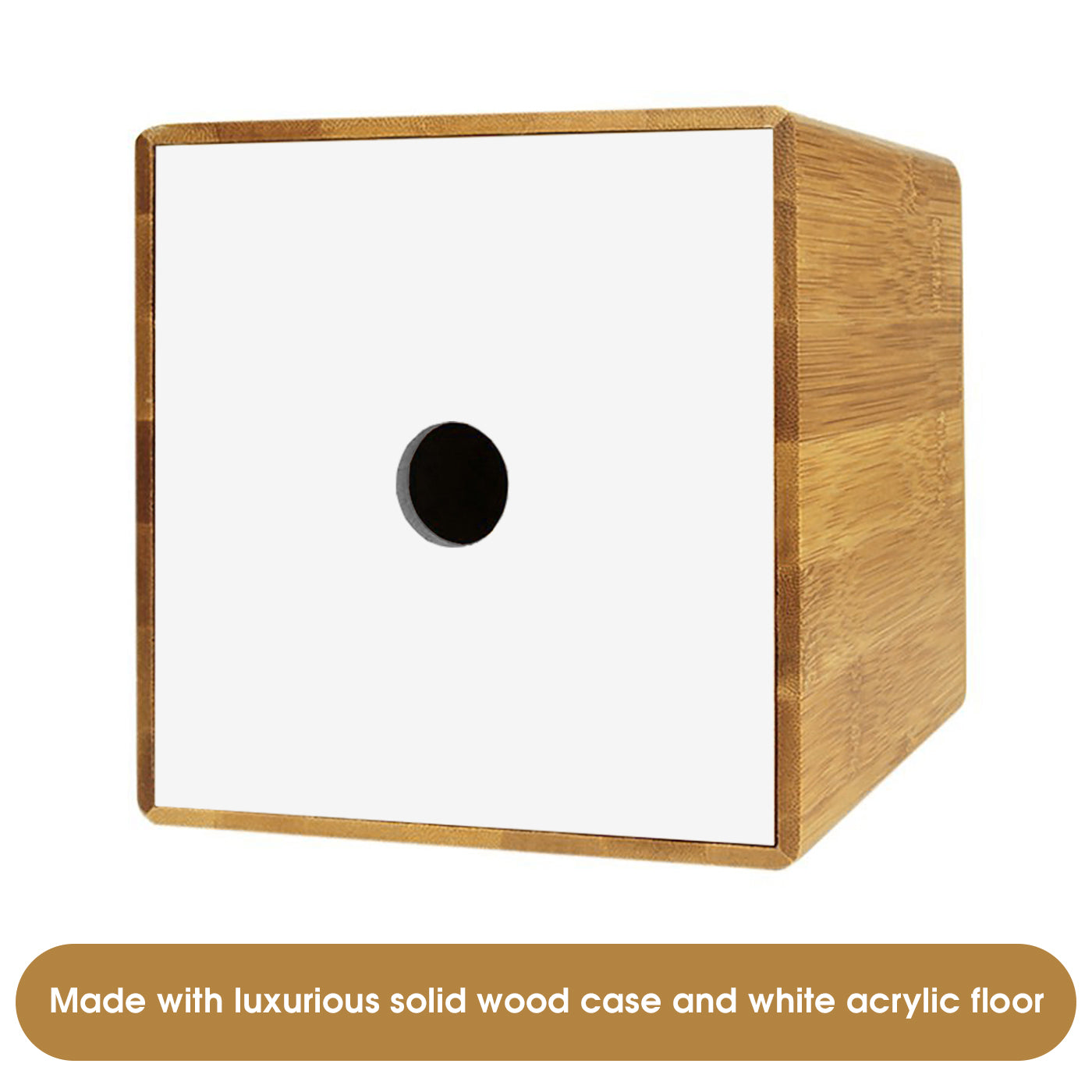 Jackcube Design Living Room Coprifazzoletti Bambù 2 Pezzi
