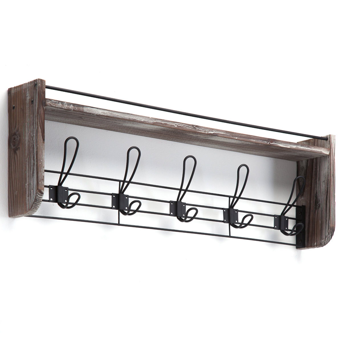 Jackcube Design Entryway Mensola Appendiabiti 5 Ganci 71 cm
