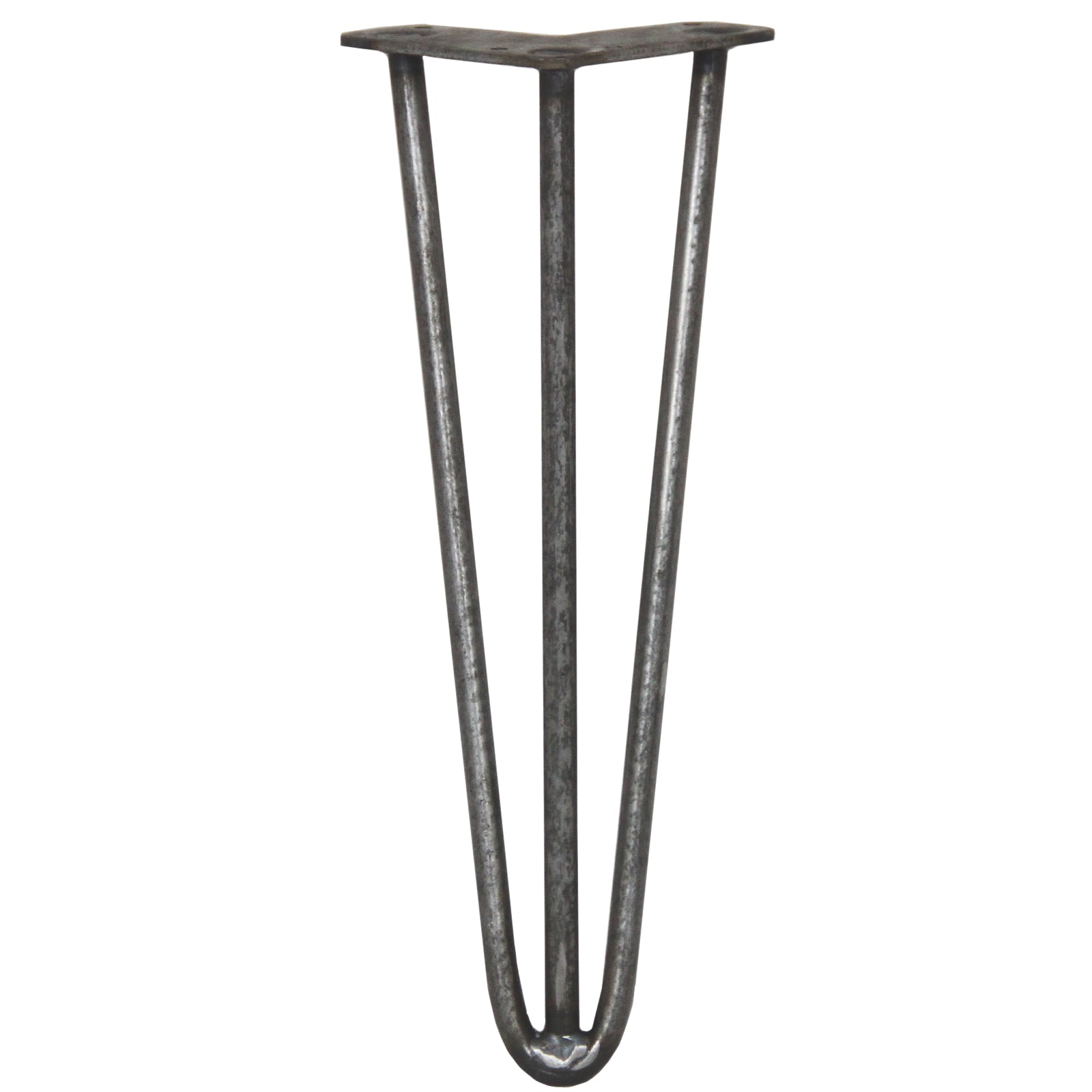 Q-Rax Gambe da Tavolo a Forcina 35,5cm Acciaio 4 pz