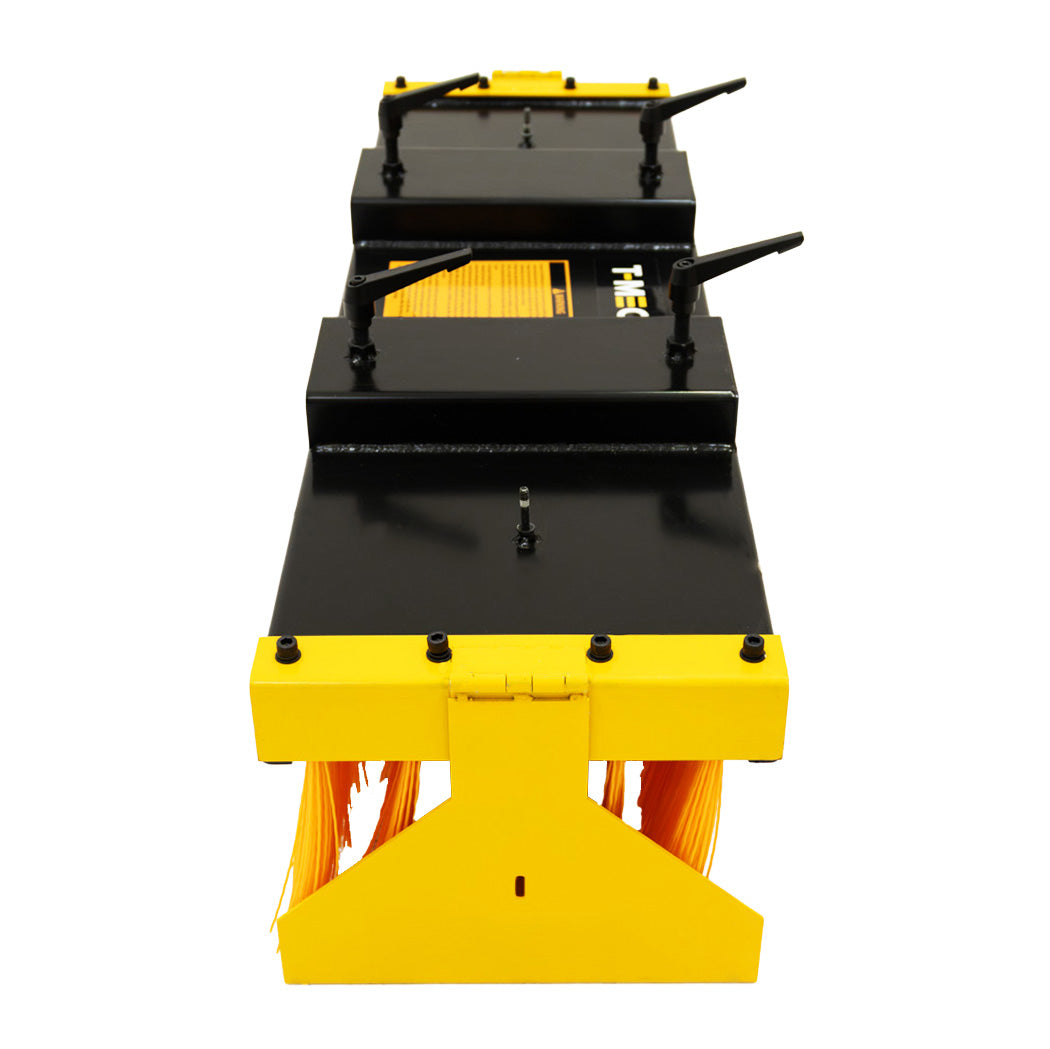 Q-Rax Spazzola Carrello Elevatore 130 cm con Supporto