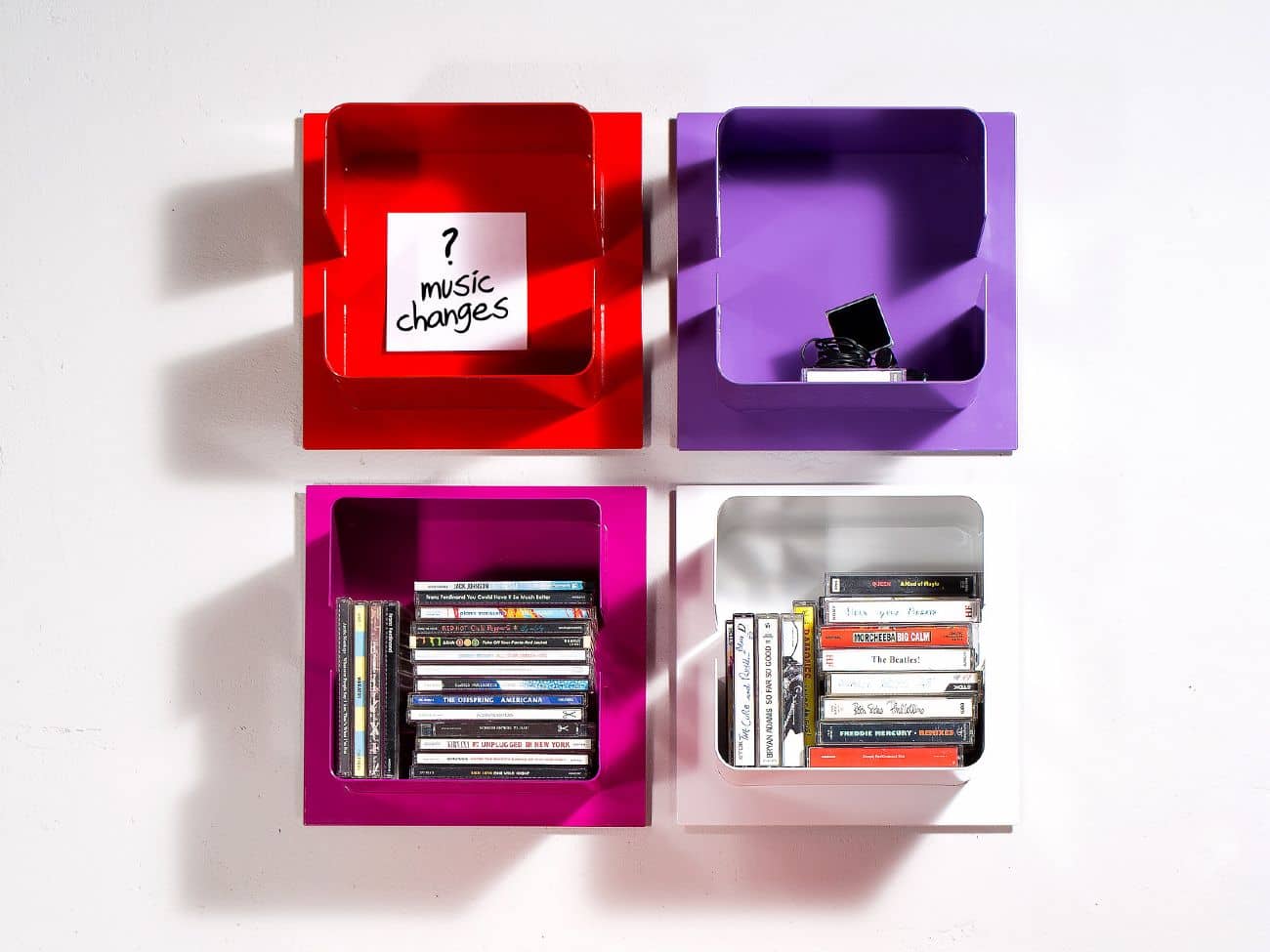 Officinanove Mbox Slim mensola design acciaio 101 cm CD