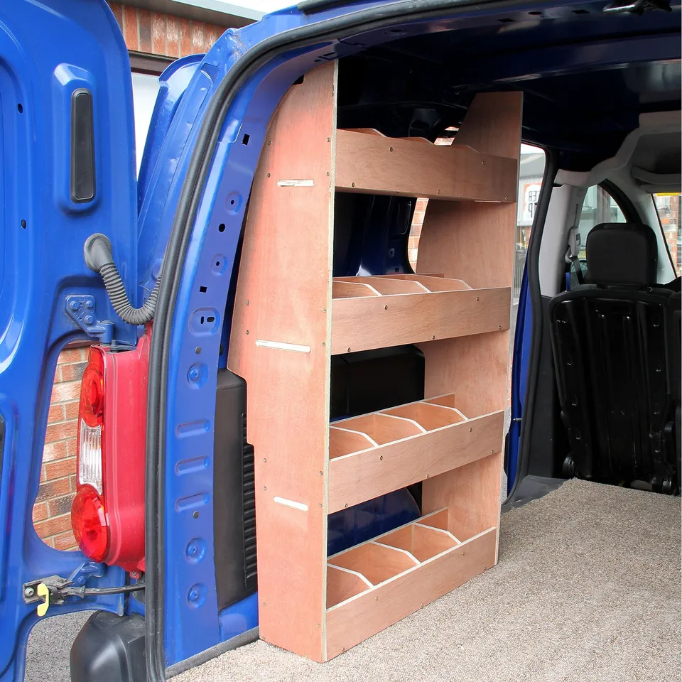 Q-Rax Scaffale furgone Peugeot Partner II legno 116x67,5cm