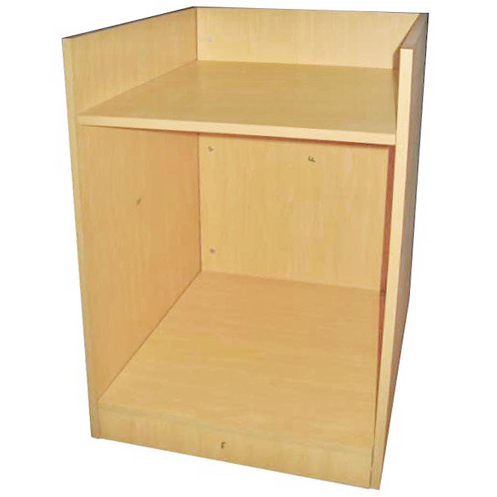 Q-Rax Banconi da Negozio TB60 Banco Cassa Acero 60 cm