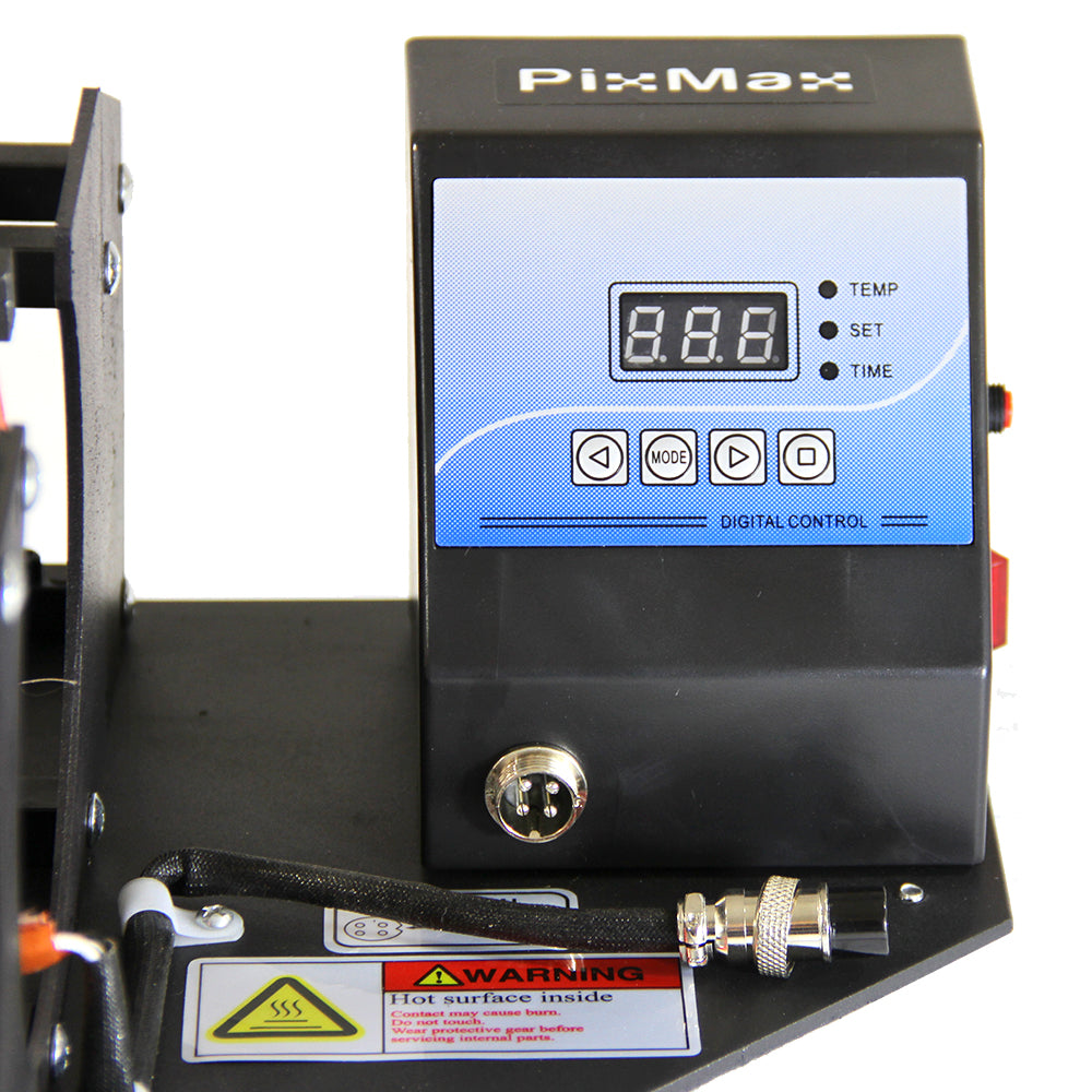 Pixmax Pressa a Caldo Tazze 5 in 1 Sublimazione 5 Morsetti