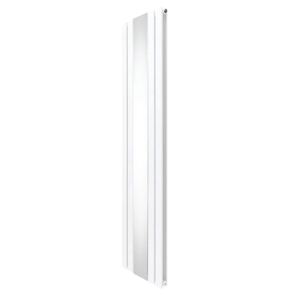 Q-Rax Radiatore Pannello Piatto Specchio 1800x425 Bianco