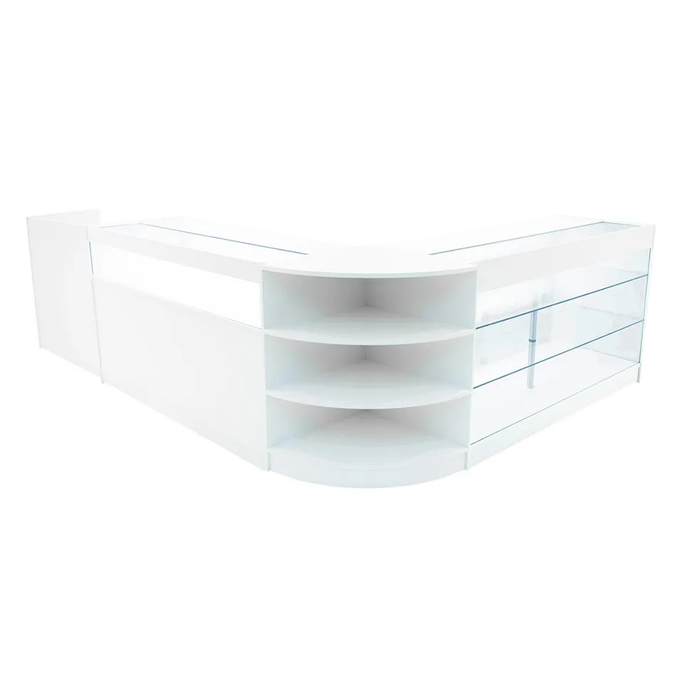 Q-Rax Banconi da Negozio Set Hyperion LED Bianco K1500 B1500