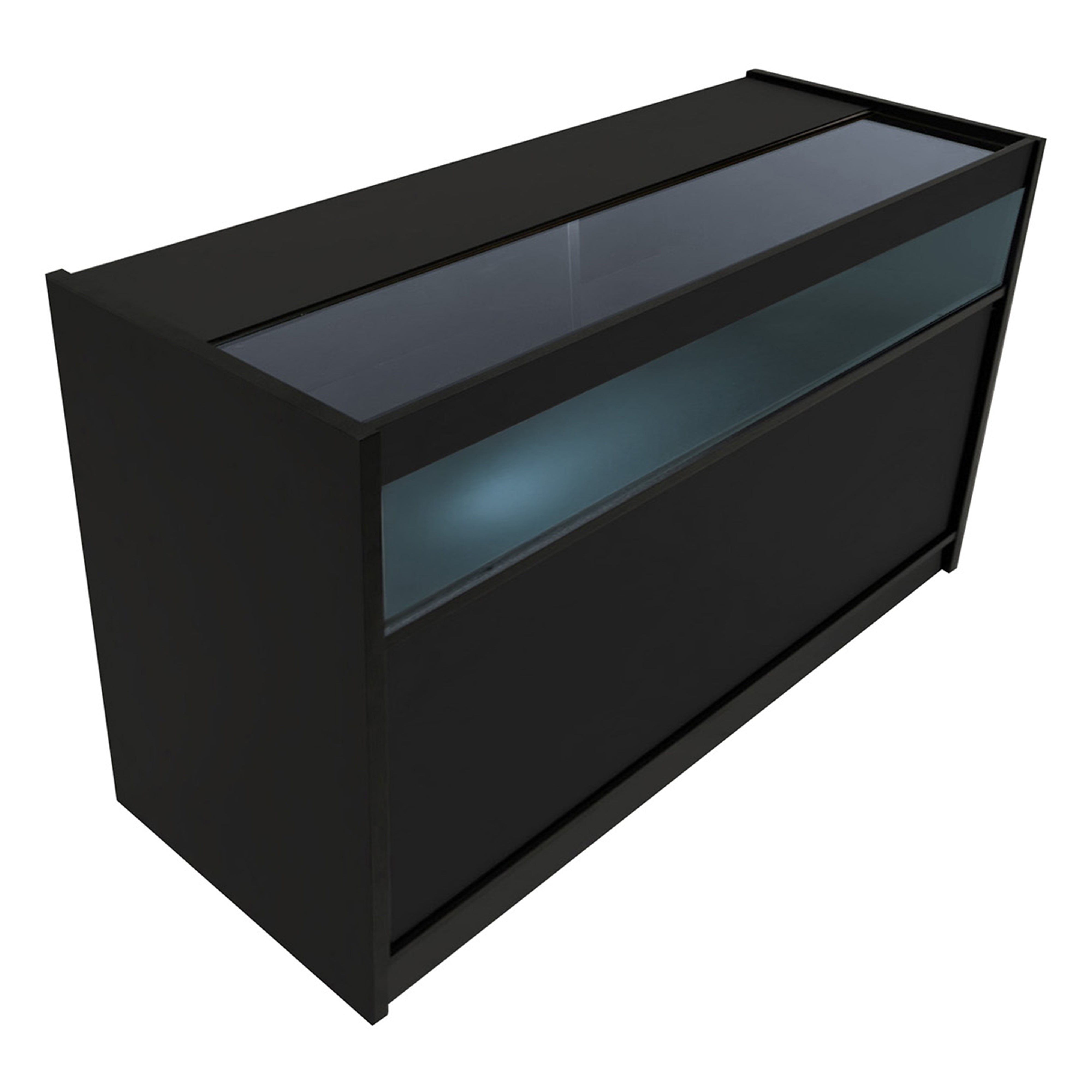 Q-Rax Adonis Set 3 Banconi Negozio LED Nero B1500 C1500