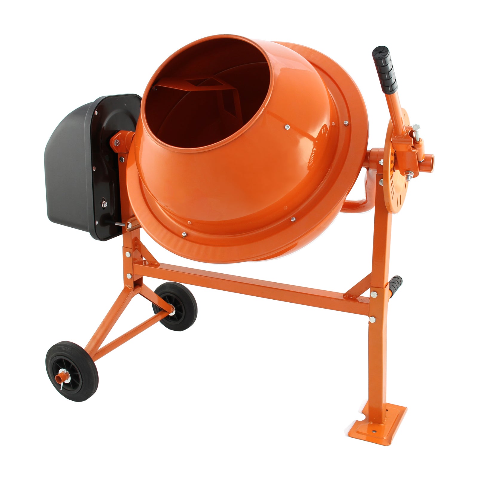 Q-Rax Commercio 70L Betoniera Elettrica 250W con Frattazzi