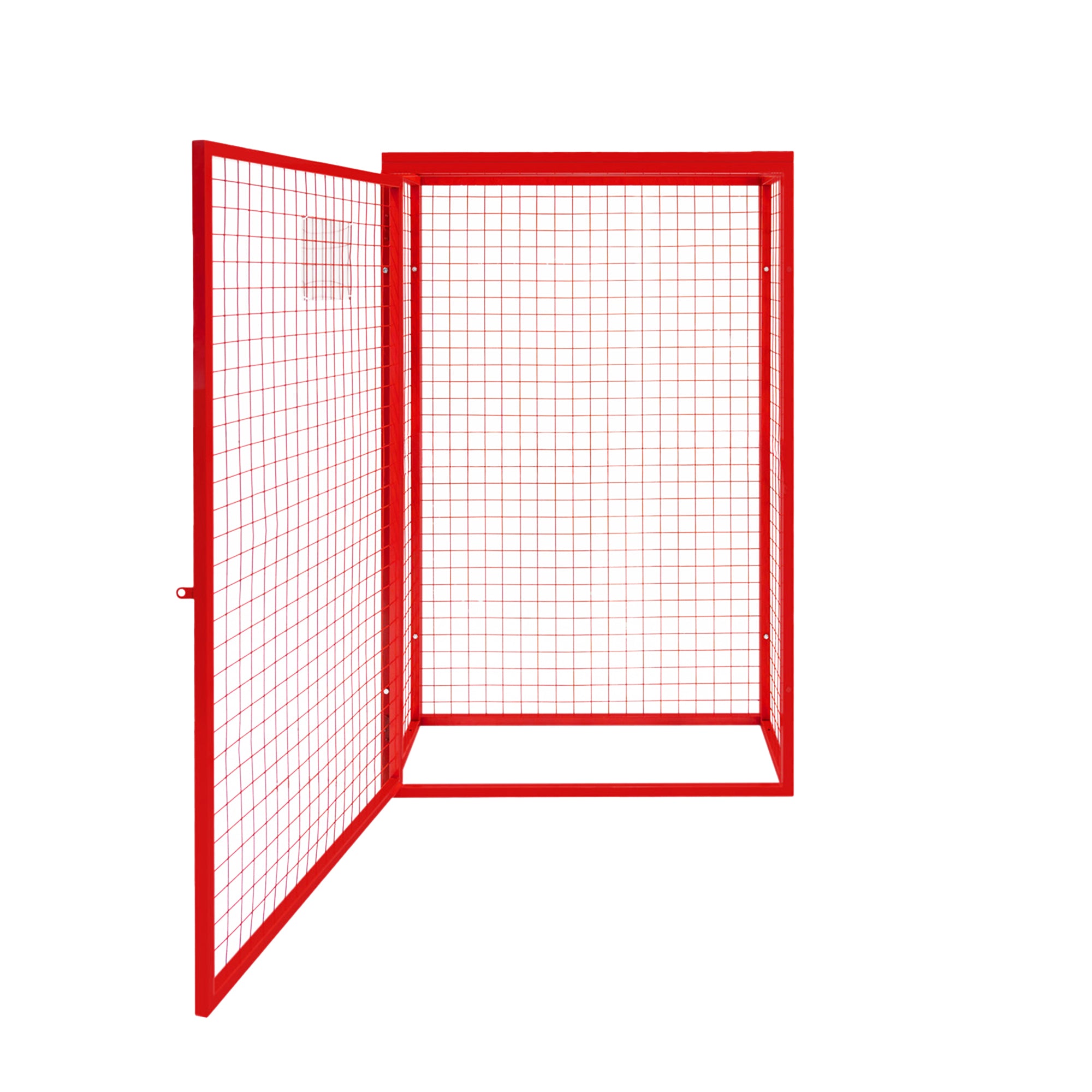 Q-Rax Gabbia Rete Pieghevole Bombole Gas 181x116x57cm