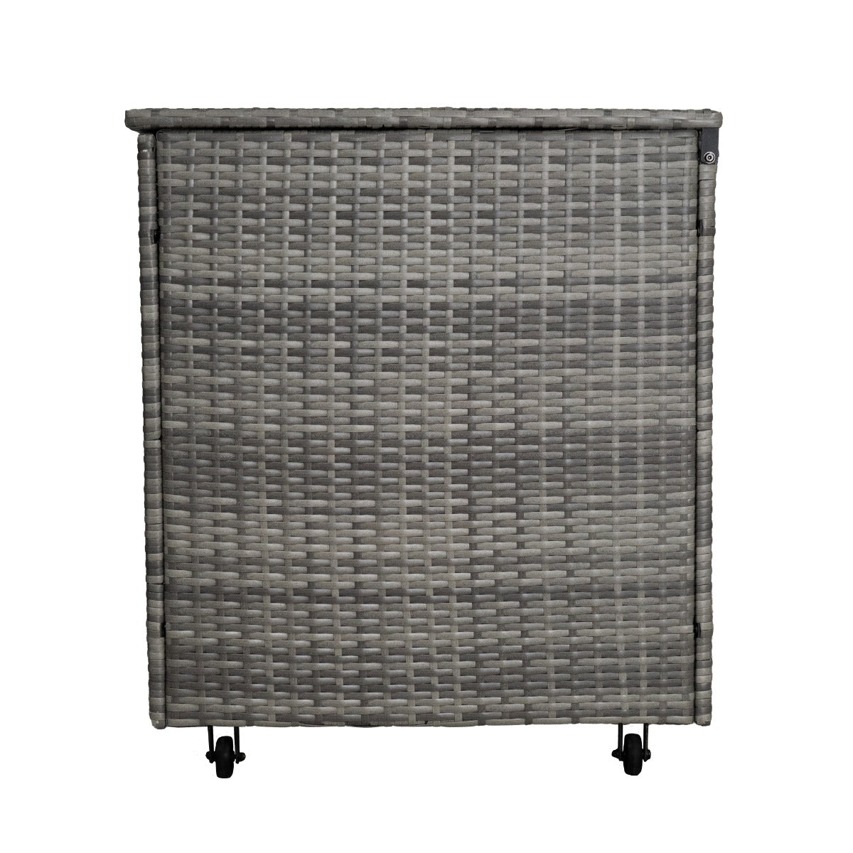 Q-Rax Mobili Esterno Set Angolo Rattan Grigio 9 Posti 582L