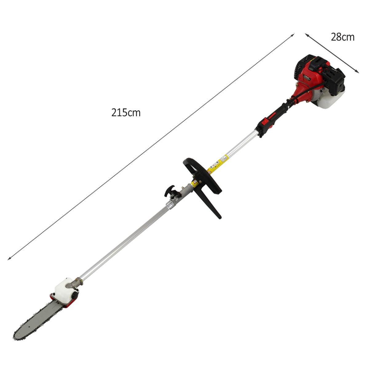 Q-Rax Decespugliatore 5 in 1 Benzina 52cc Multiuso da Giardino