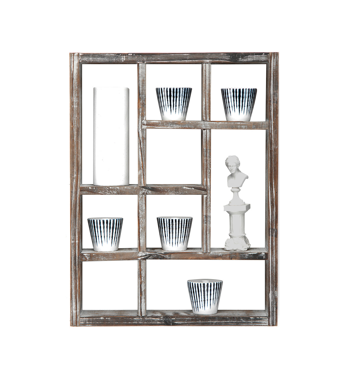 Jackcube Design Display scaffale a cubi 9 scomparti legno