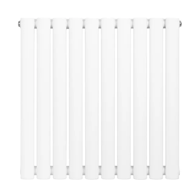 Q-Rax Radiatore Ovale 600x600 Bianco 1 Colonna