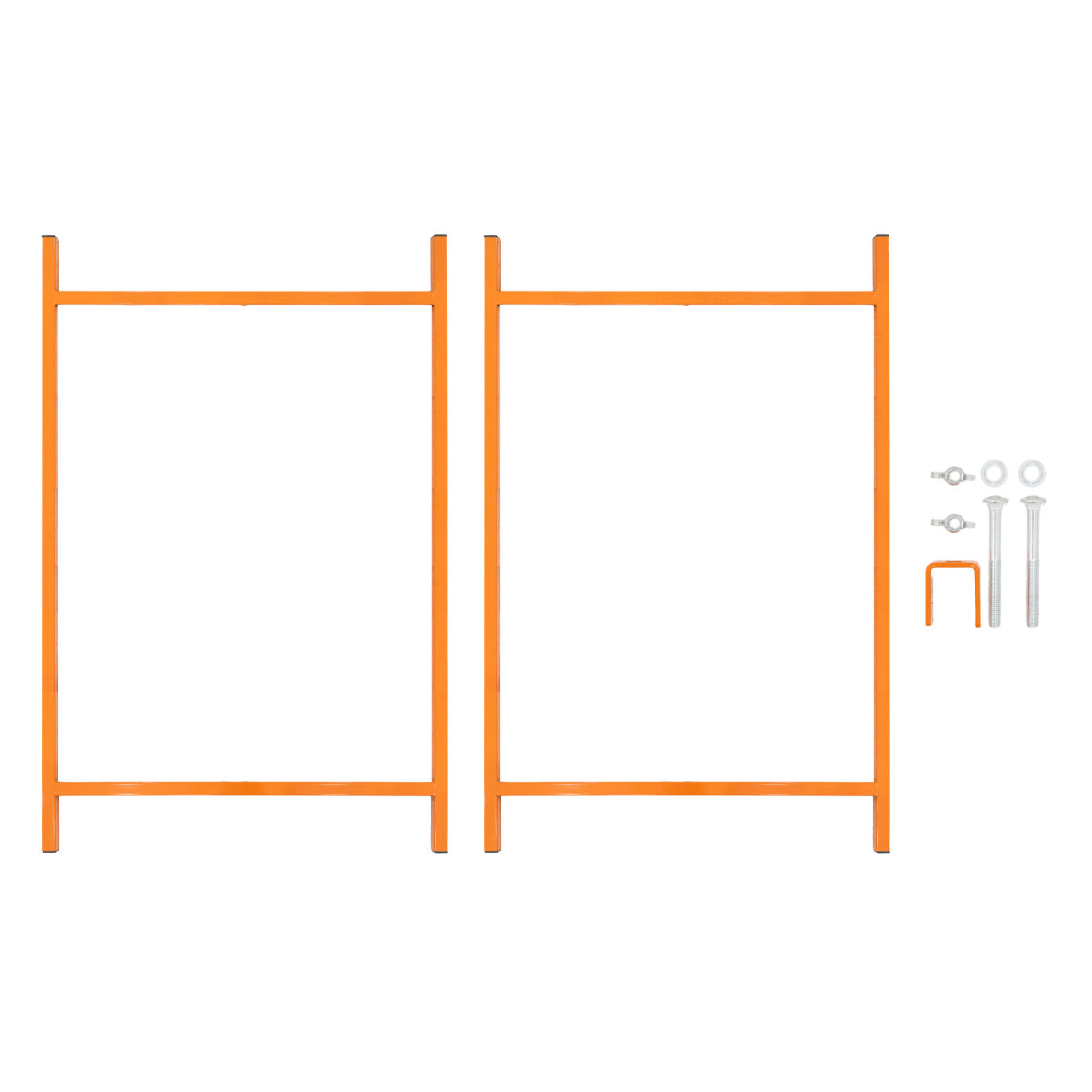 Q-Rax Cavalletti Porta Malta x10 Acciaio 750 mm Arancione
