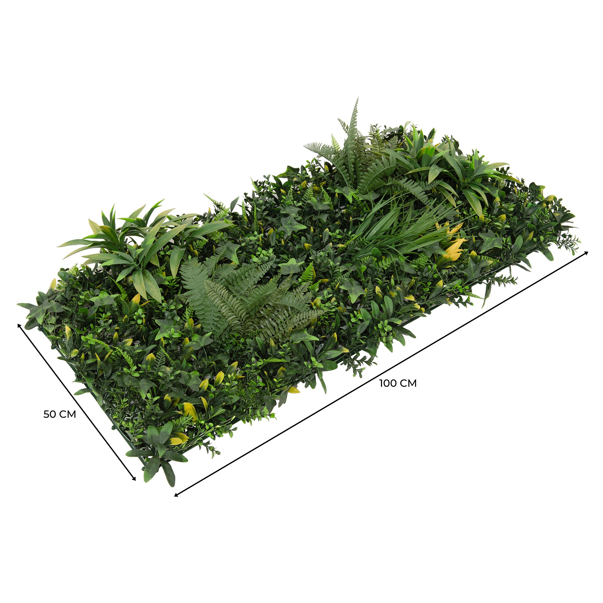 Q-Rax Ayla Pannello Vegetale Artificiale 50x100 cm x2