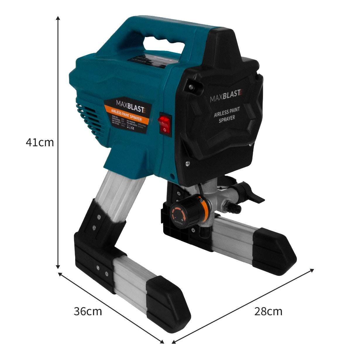 Maxblast Verniciatore a Spruzzo Airless 650W 2900psi 1,4L/min