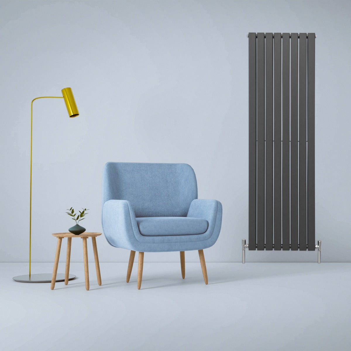 Q-Rax Pannelli Piatti 180x56 termosifone antracite doppio