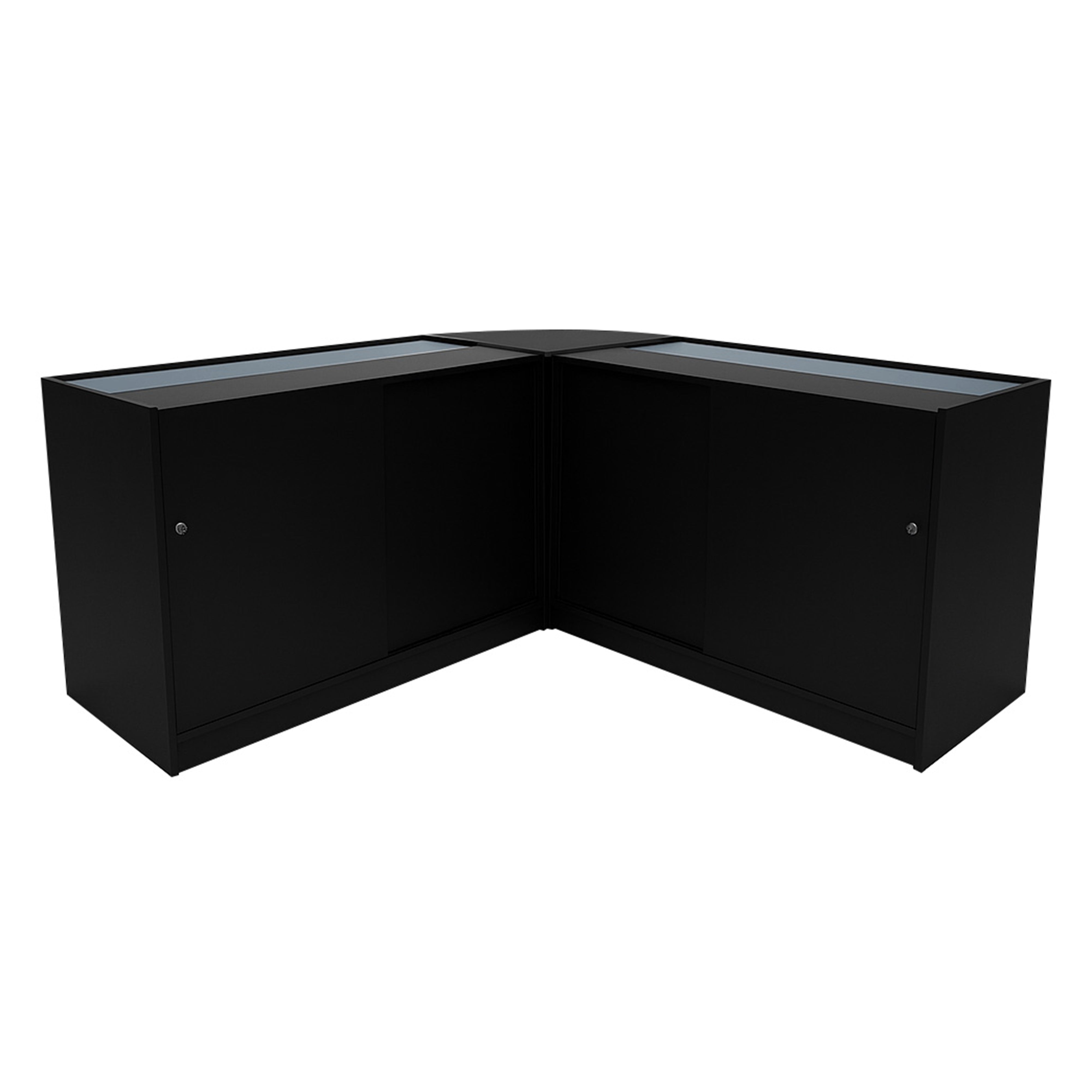 Q-Rax Calliope K1500 C1500 LM60 set banconi nero LED
