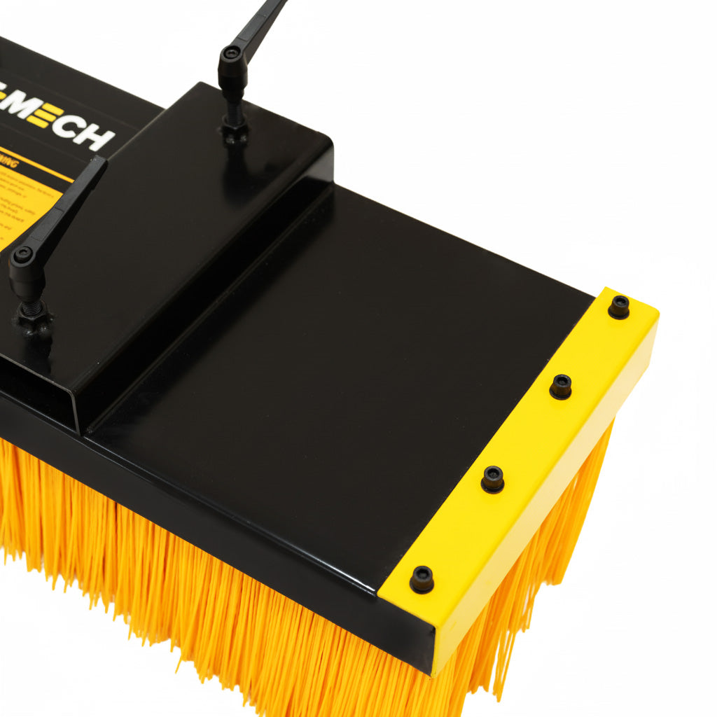 Q-Rax Spazzola Carrello Elevatore 130cm Acciaio 5 File