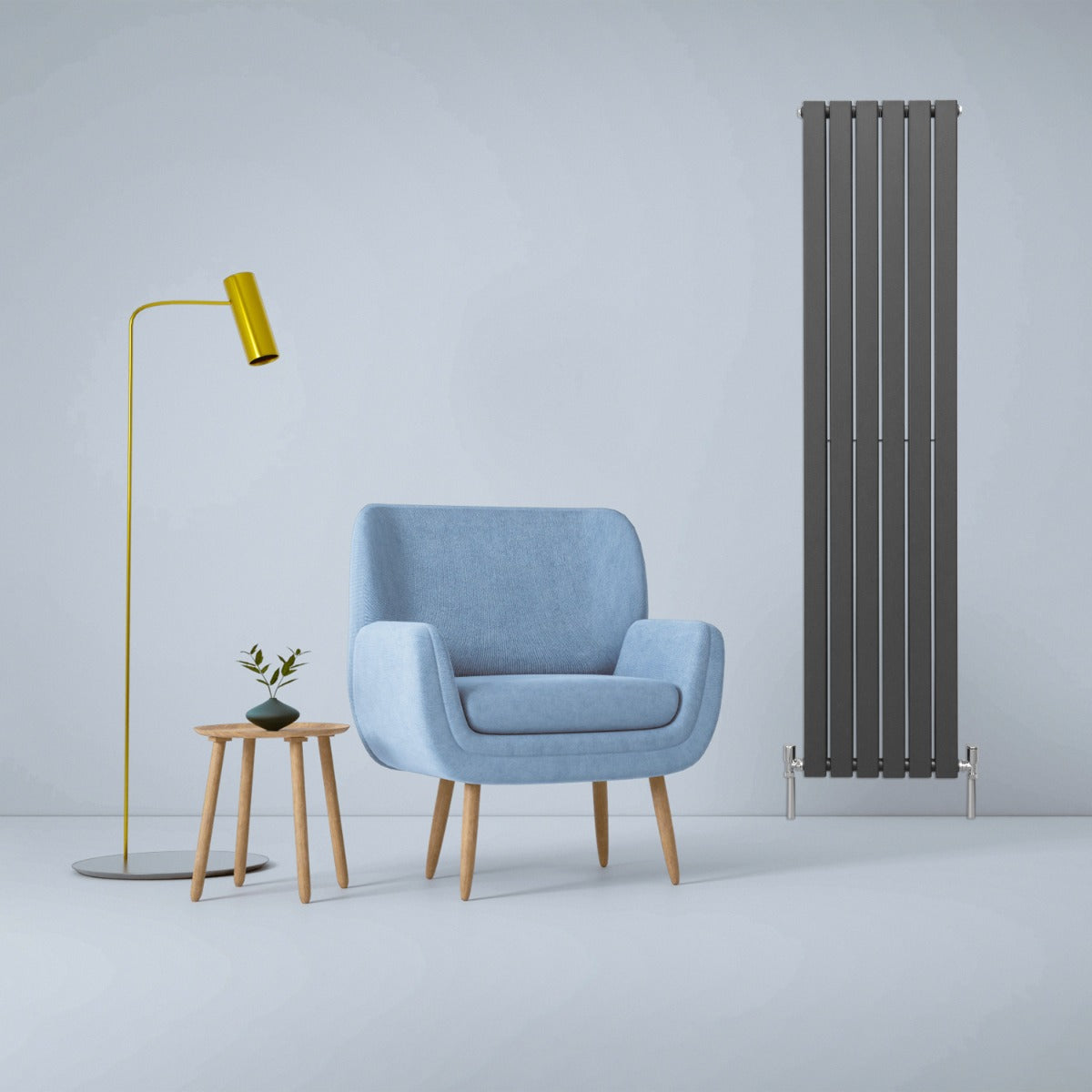Q-Rax Radiatori a Pannelli Piatti 180x42 Termosifone Antracite