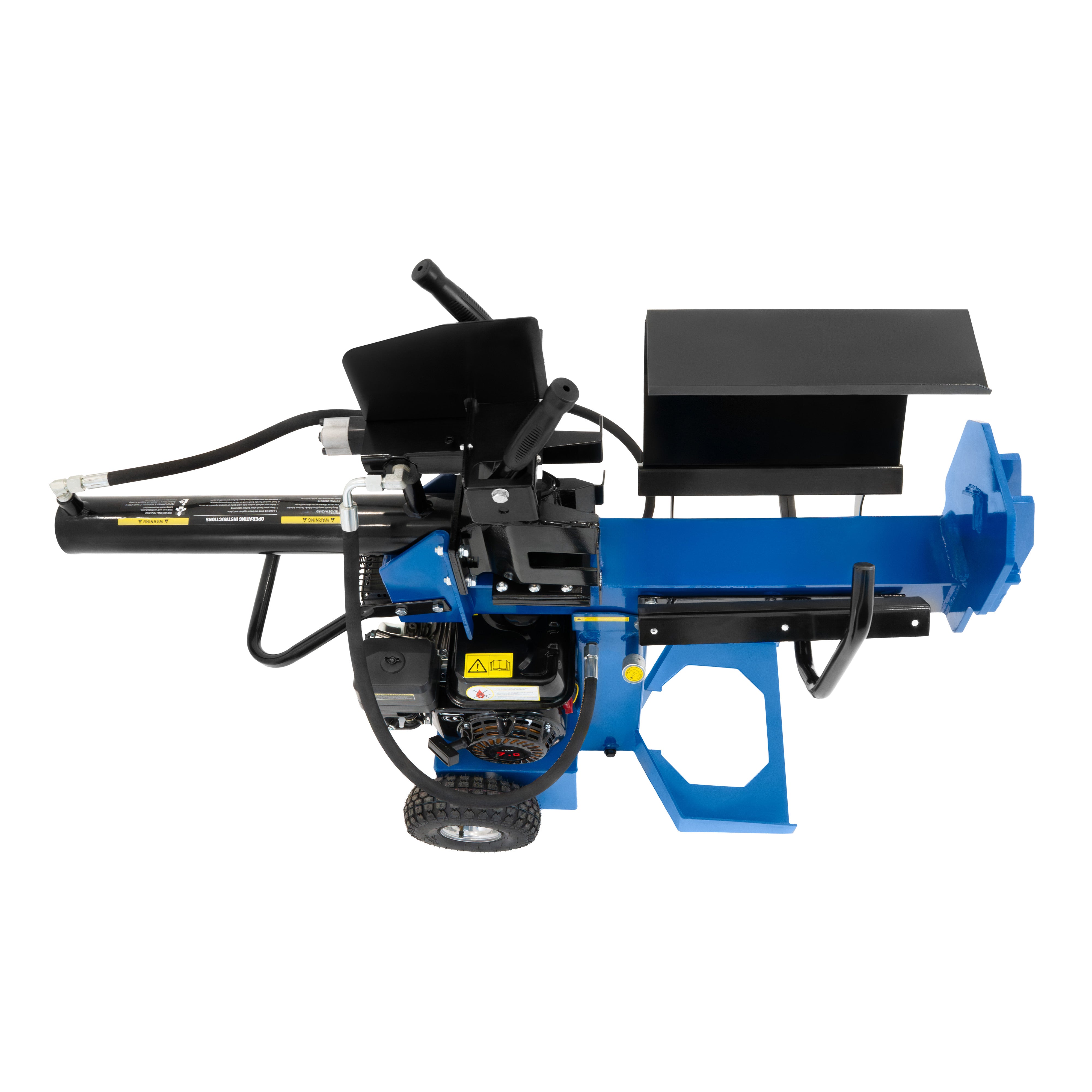 Q-Rax Spaccalegna Benzina 15T 7HP con Cuneo a Croce