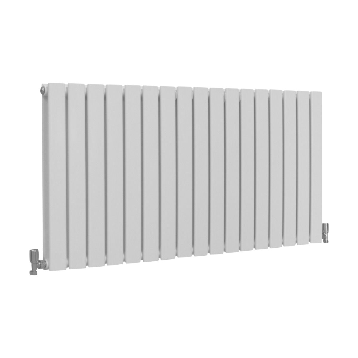 Q-Rax Radiatore Piatti Bianco Lucido 60x119 cm Acciaio