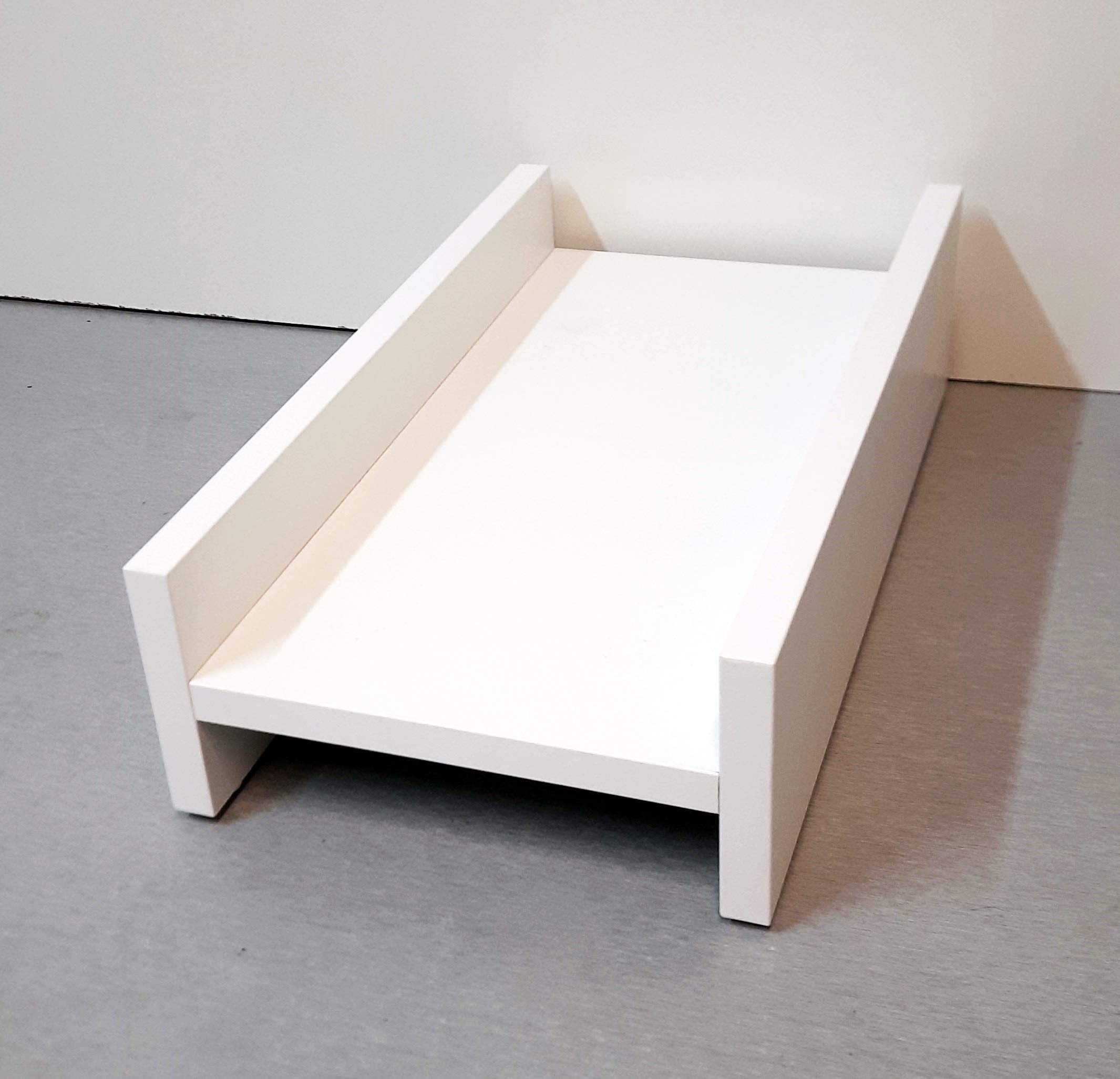 Henor Prese della CPU supporto torre legno 25x45x12 cm bianco