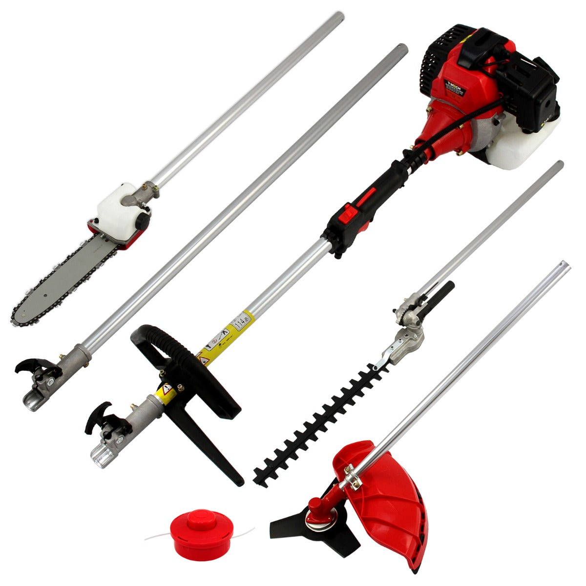 Q-Rax 5 in 1 multiutensile benzina con trivella 52cc