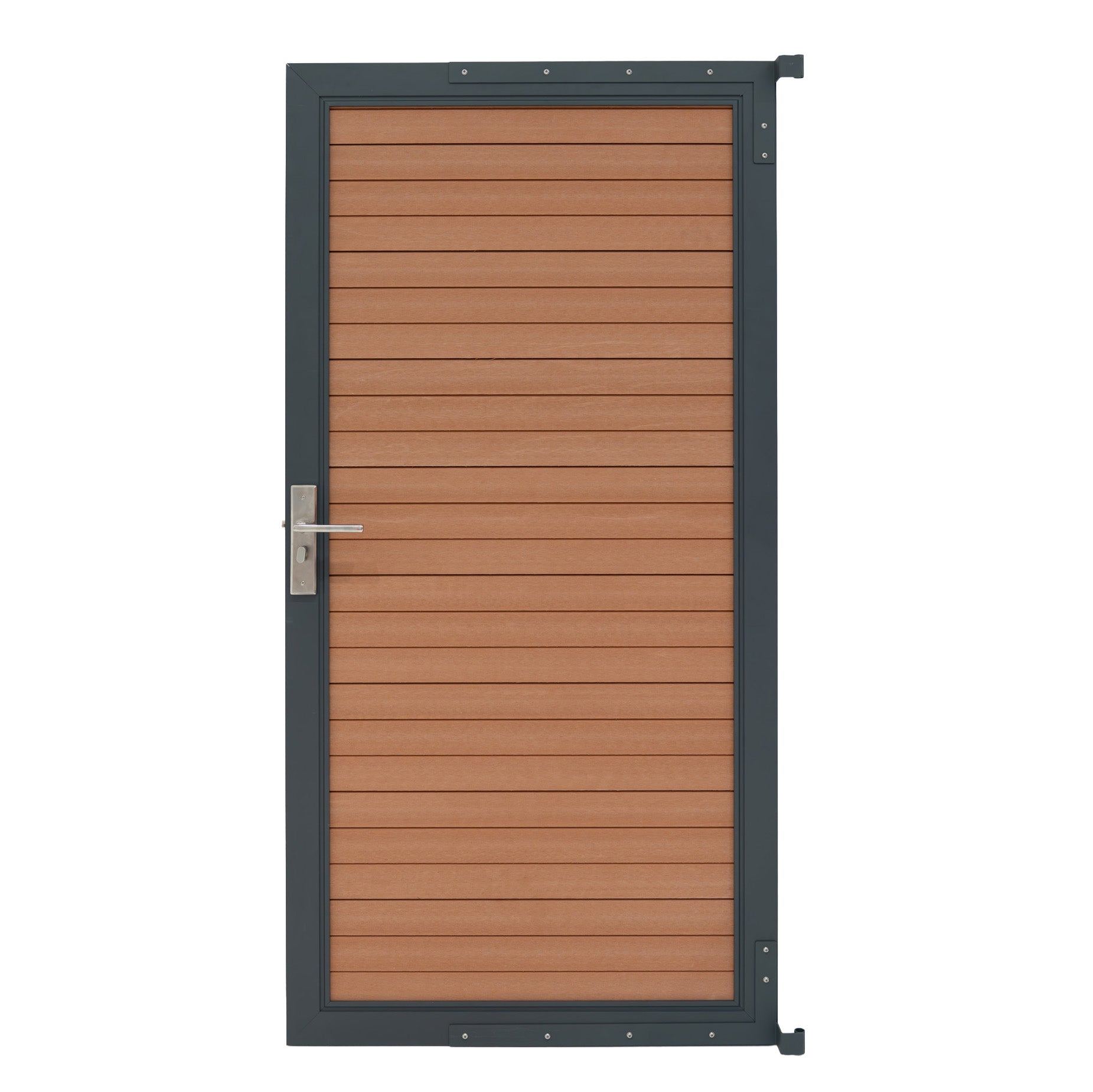 Q-Rax Deposito Porta Giardino Ecolegno Marrone 180x90cm