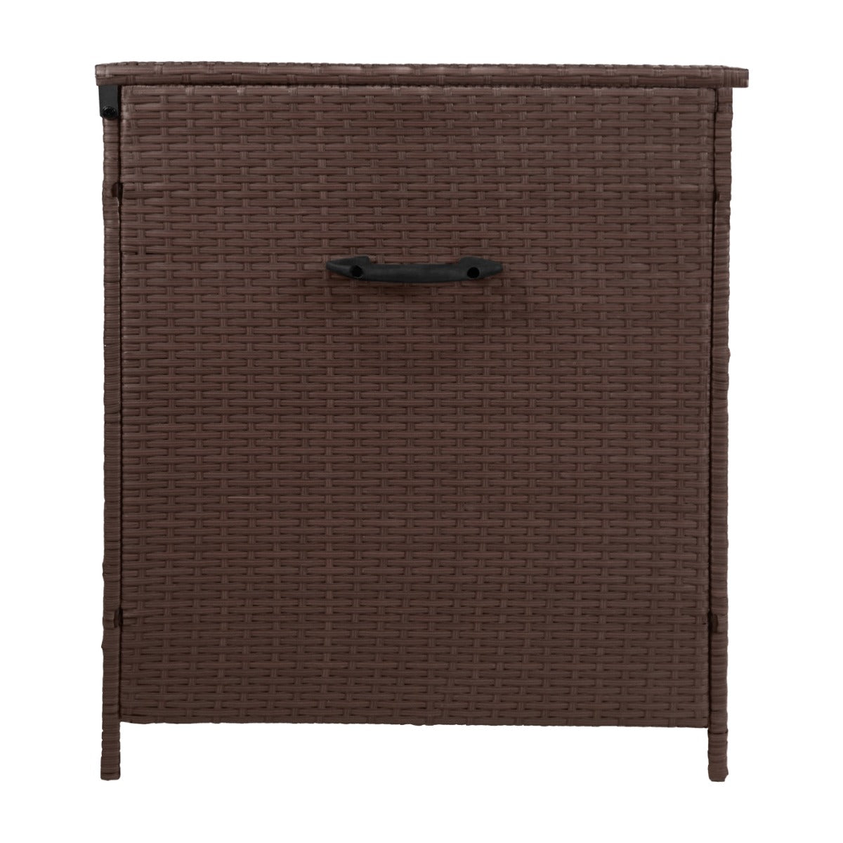 Q-Rax Mobili Esterno Box Cuscini Rattan Marrone 582L