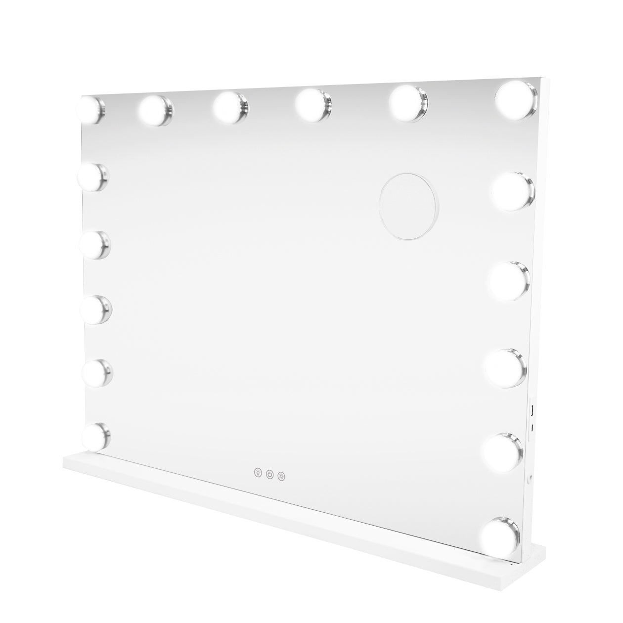 Q-Rax Specchio LED Bluetooth 80x60cm specchio trucco con USB