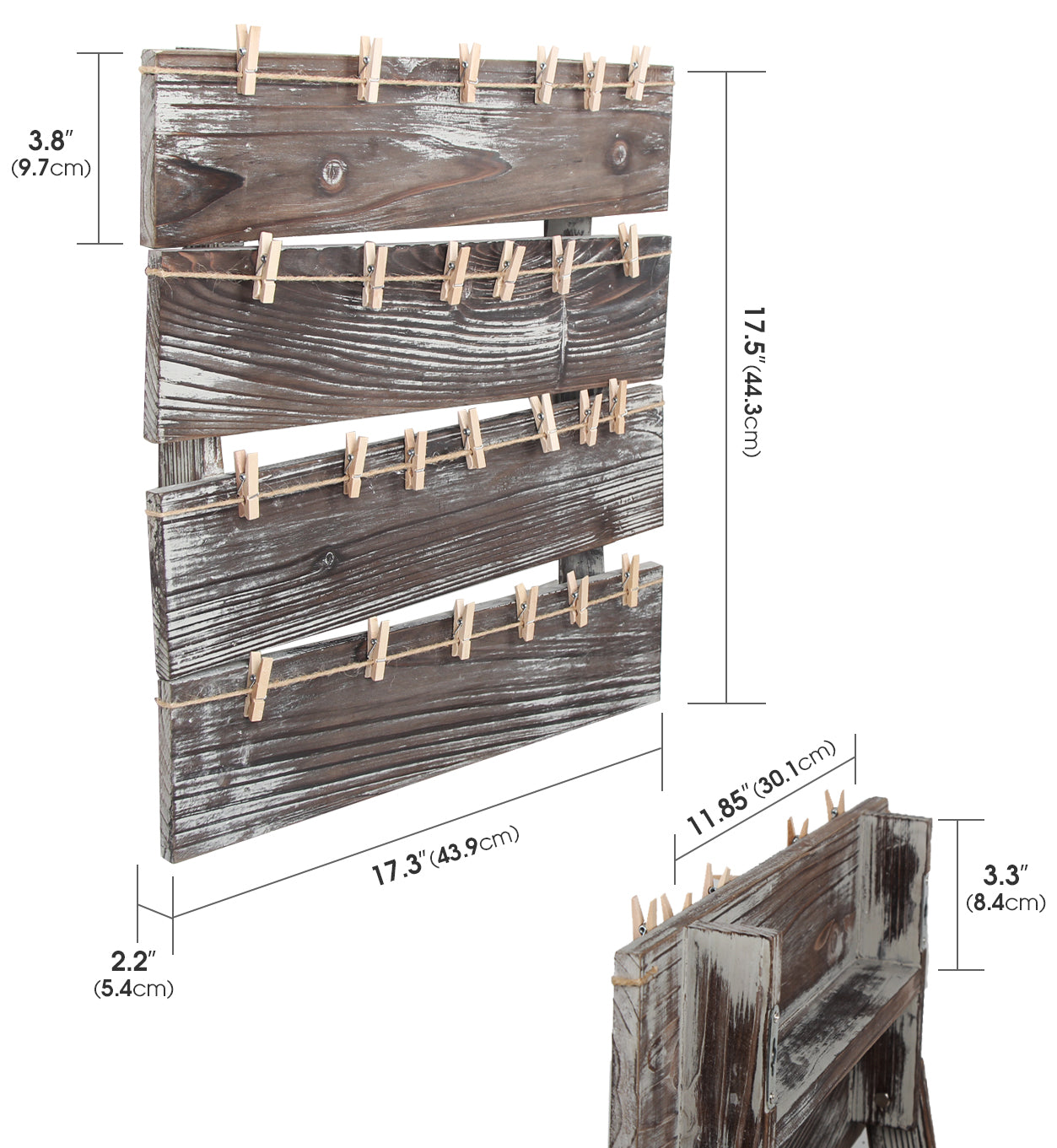 Jackcube Design Living Room Portafoto Parete 24 Mollette