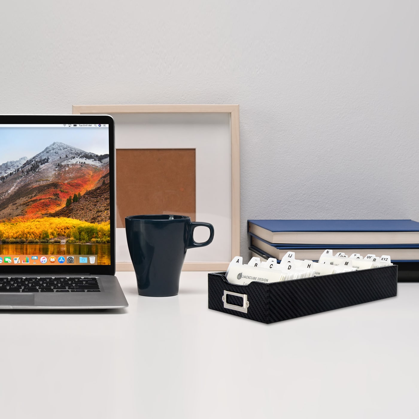 Jackcube Design Home Office portabiglietti nero 800 posti carbon